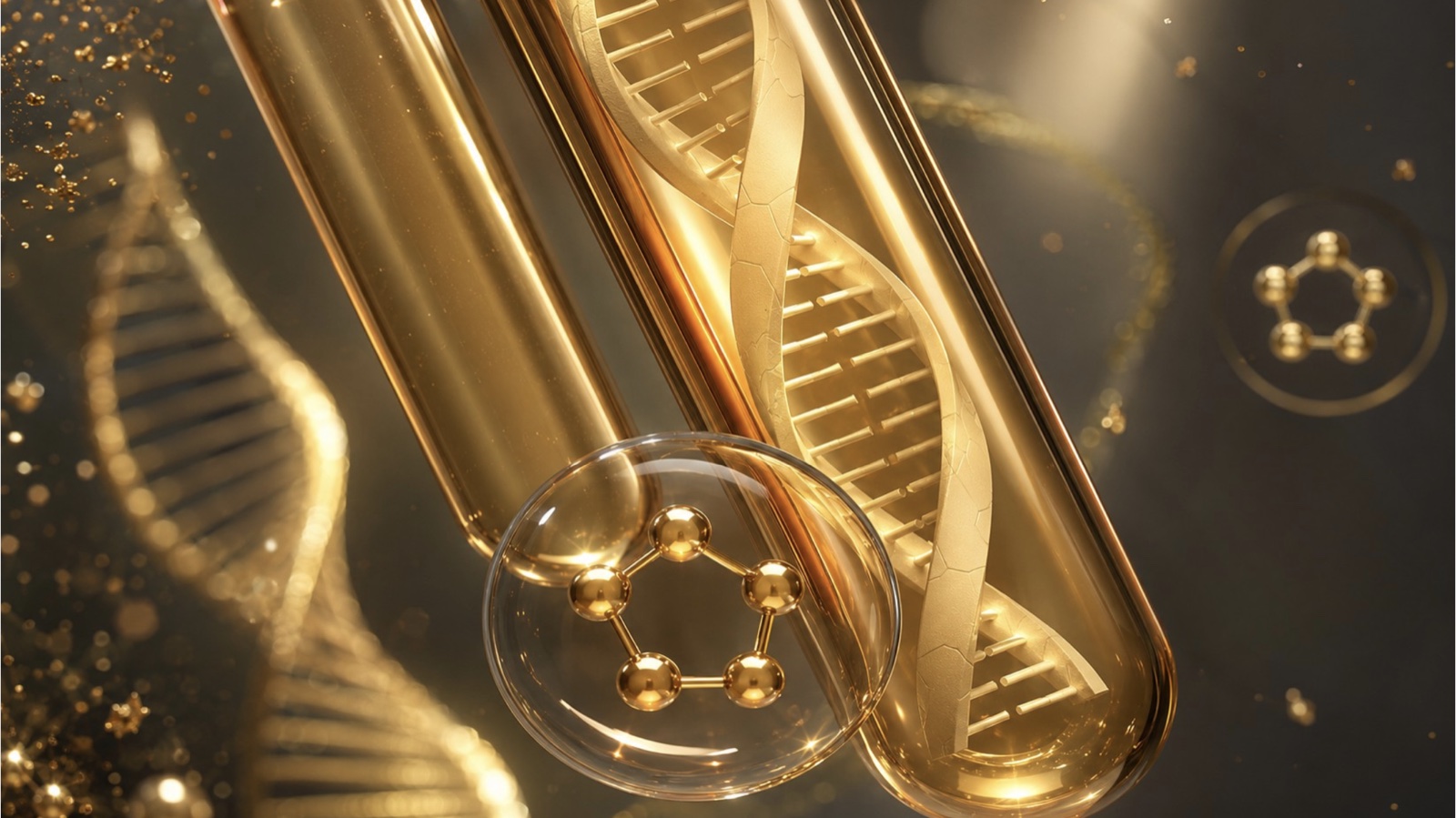 ADN doré et molécules — technologie capillaire CPR-CELLSOME™